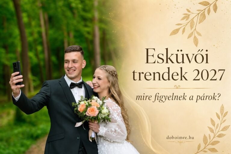 Esküvői trendek 2027 – mire figyelnek a párok?